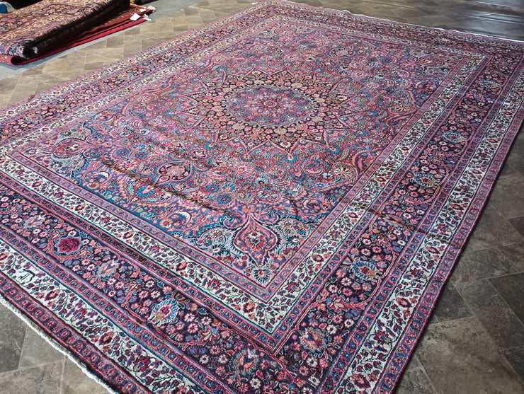 9' x 12' Antique Authentic Persian Sheik Safi Rug