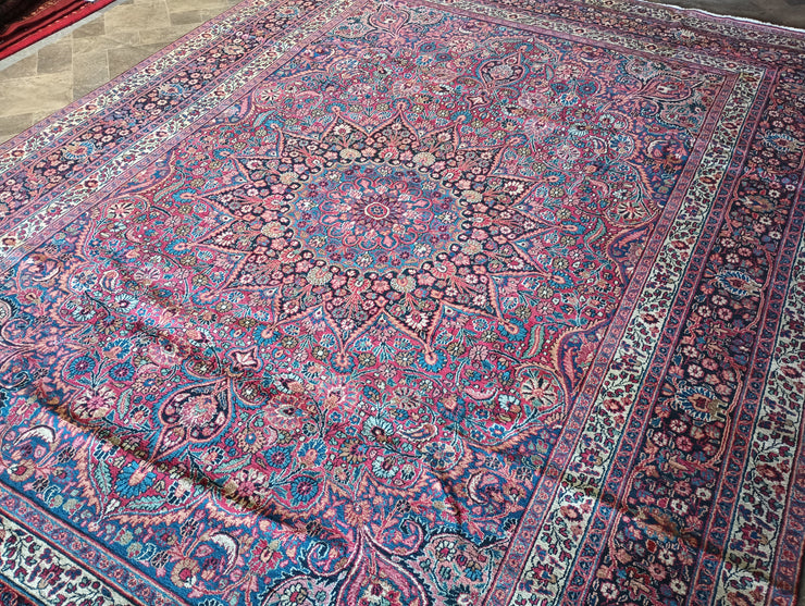 9' x 12' Antique Authentic Persian Sheik Safi Rug