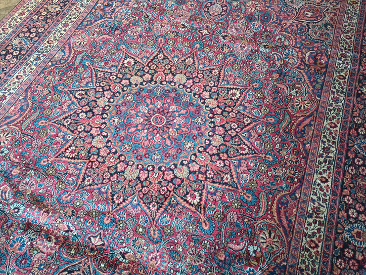 9' x 12' Antique Authentic Persian Sheik Safi Rug