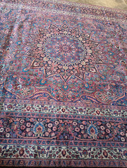 9' x 12' Antique Authentic Persian Sheik Safi Rug