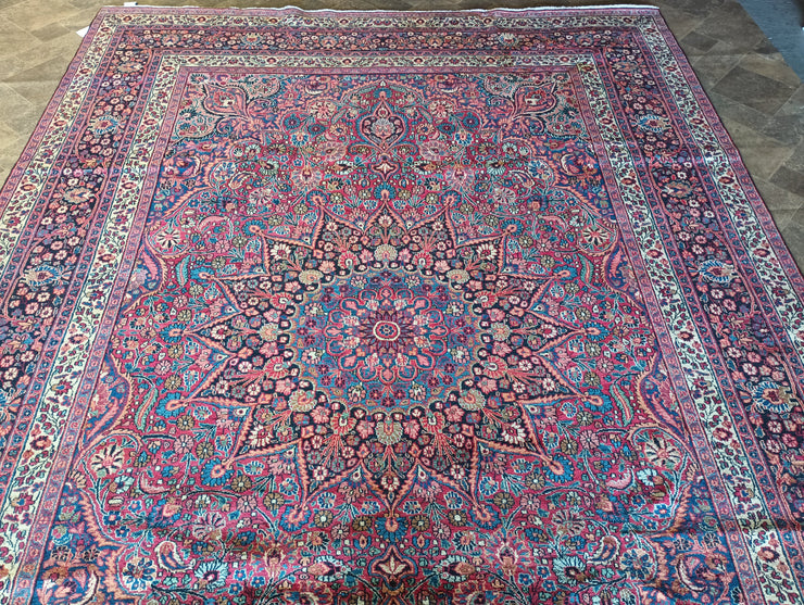 9' x 12' Antique Authentic Persian Sheik Safi Rug