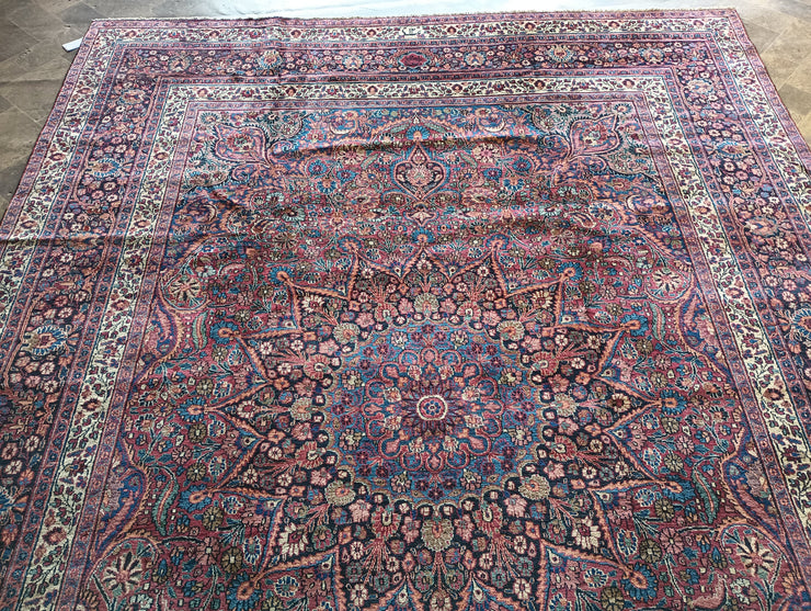 9' x 12' Antique Authentic Persian Sheik Safi Rug