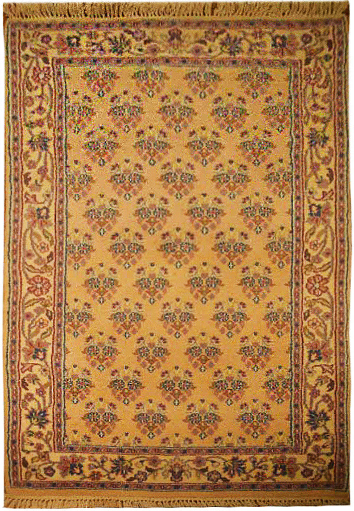 3' x 5' Beige Persian Rug