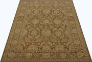 9' x 12' Brown Beige Chobi Peshawar Rug