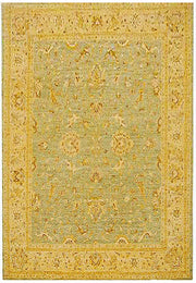 14' x 16' Nuetral Mint Green Zigler Chobi Peshawar Rug