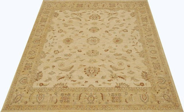 14' x 16' Beige Chobi Peshawar Rug