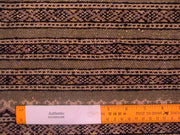 5' x 7' Brown Wool & Silk Jaldar Bokhara Rug