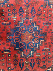 5' x 3' Red Khal Momadi Rug