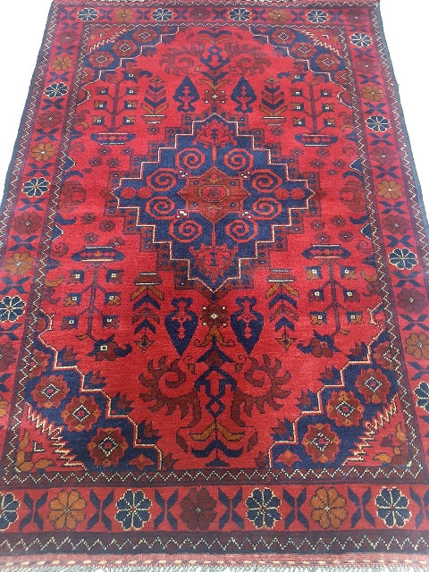 5' x 3' Red Khal Momadi Rug