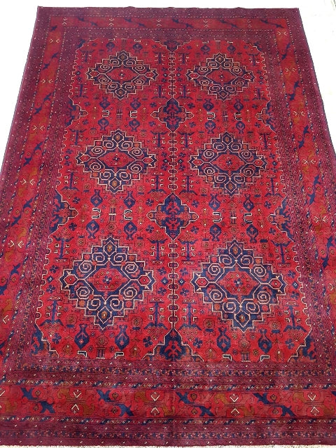 11' x 8' Red Khal Momadi Rug