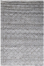 6' x 9' Contemporary Handmade Modern Rug GRAY