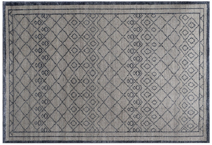 5' x 8' Gray Modern Rug