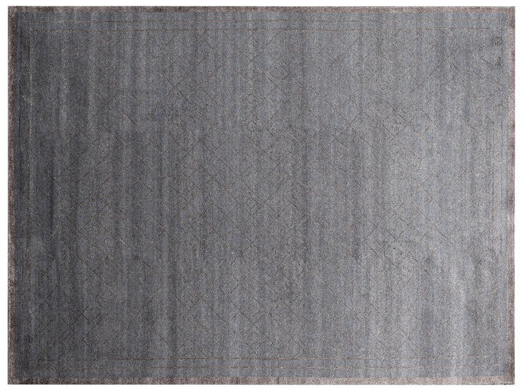 9' x 12' Grey Modern Rug