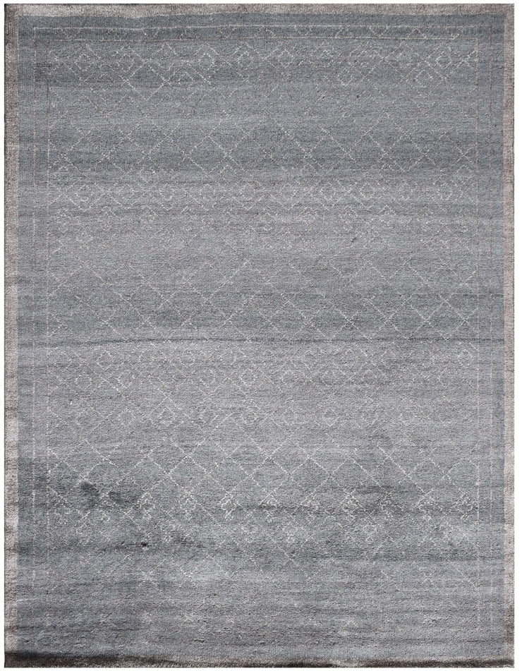 8' x 10' Gray Modern Rug