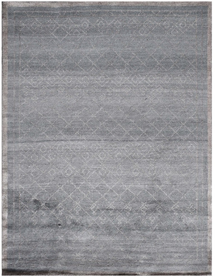 8' x 10' Gray Modern Rug