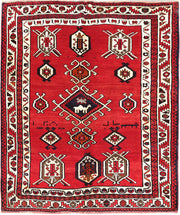 6' x 7' Persian Hamadan Rug