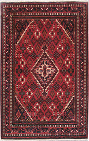 4' x 7' Red Persian Hamadan Rug