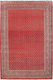 5' x 7' Red Persian Hamadan Rug