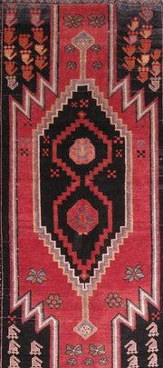 5' x 8' Red Persian Zanjan Rug