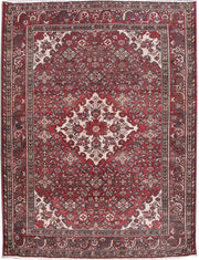 5' x 7' Red Persian Zanjan Rug