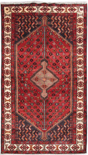 5' x 8' Red Persian Hamadan Rug