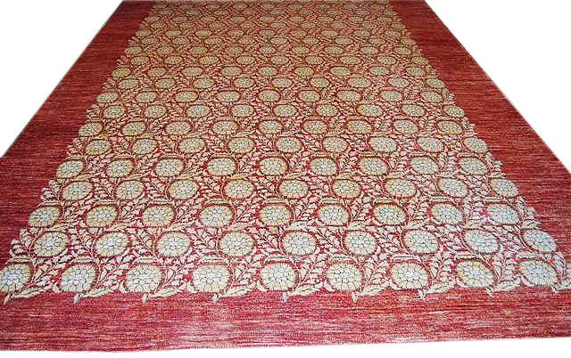 10' x 14' QUALITY  Chobi Peshawar Rug TRANSITIONAL DECOOR