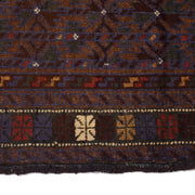 4' x 6' Multi-Color Quality Tribal Baluch Rug