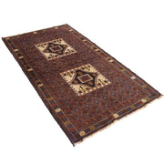 4' x 6' Multi-Color Quality Tribal Baluch Rug