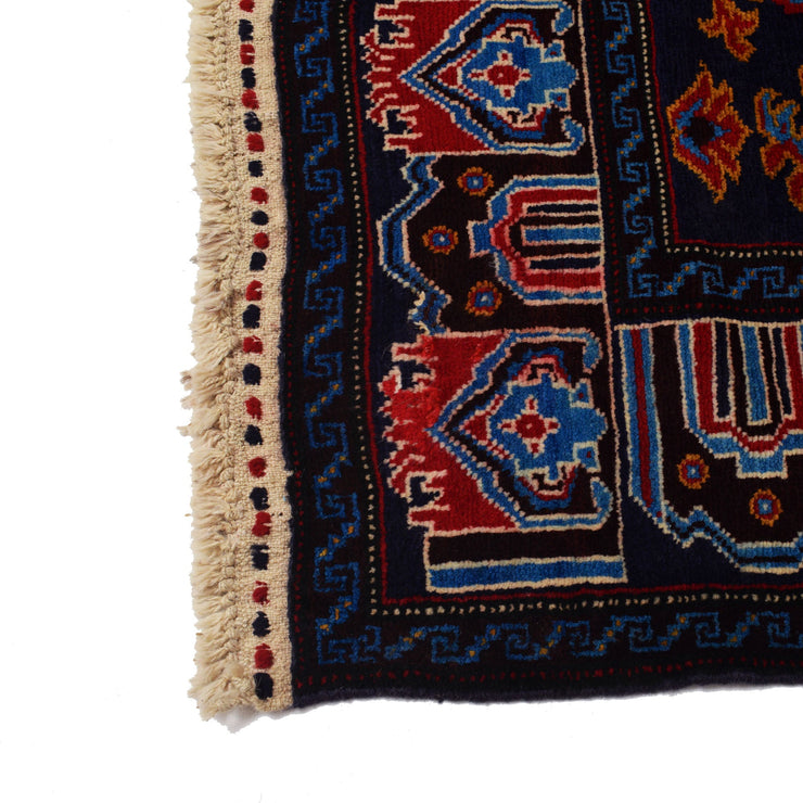 4' x 6' Multi-Color Quality Tribal Baluch Rug