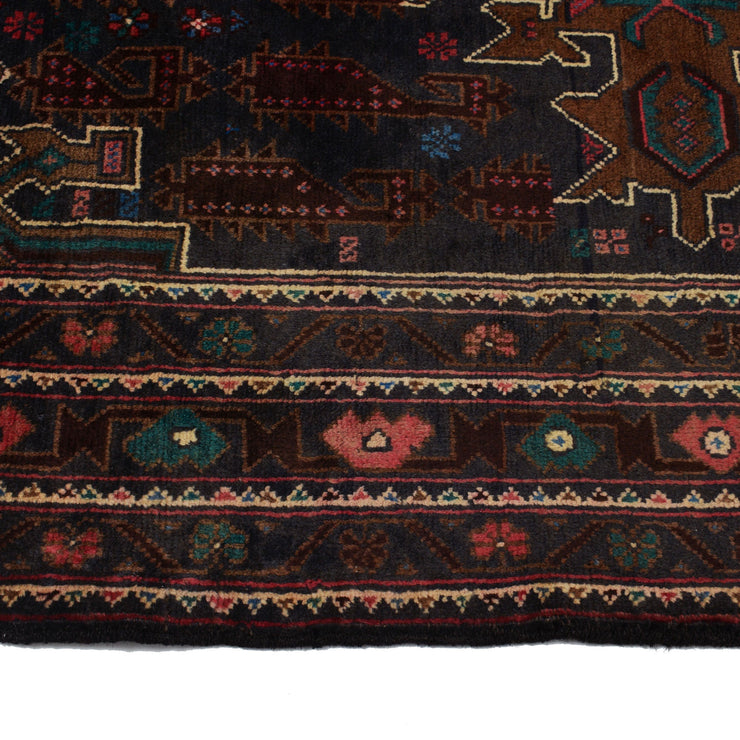 4' x 6' Multi-Color Quality Tribal Baluch Rug