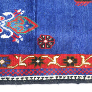 4' x 6' Blue Quality Tribal Baluch Rug