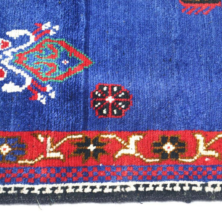 4' x 6' Blue Quality Tribal Baluch Rug