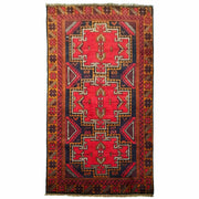 4' x 6' Afghan Tribal Baluch Rug