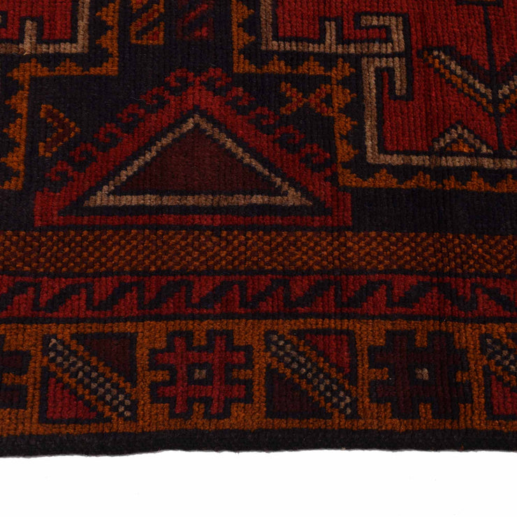 4' x 6' Afghan Tribal Baluch Rug