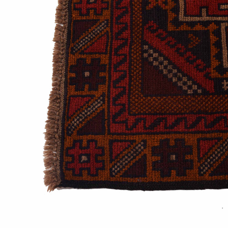 4' x 6' Afghan Tribal Baluch Rug