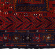 4' x 6' Afghan Wool Quality Tribal Baluch Rug