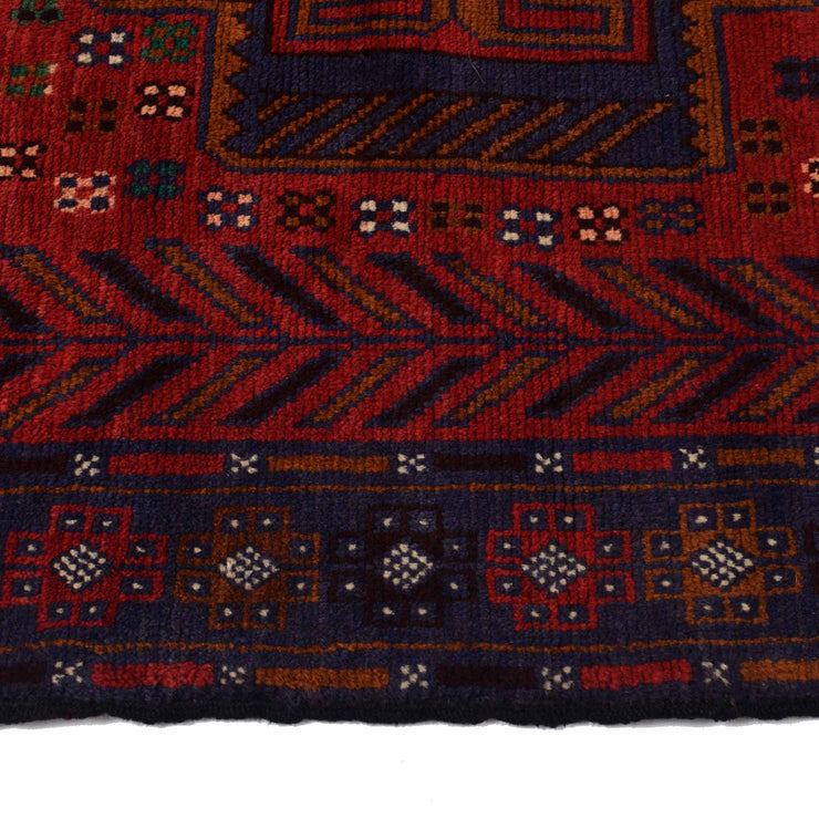 4' x 6' Afghan Wool Quality Tribal Baluch Rug