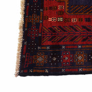 4' x 6' Afghan Wool Quality Tribal Baluch Rug