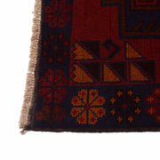 4' x 7' Primitive Quality Wool Tribal Baluch Rug