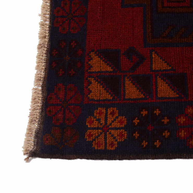 4' x 7' Primitive Quality Wool Tribal Baluch Rug