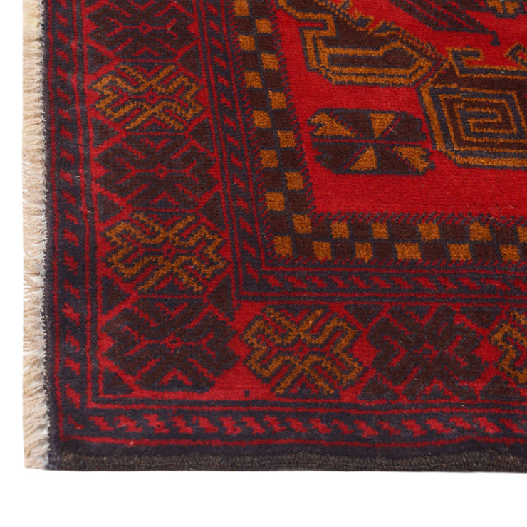 3' x 4' Red Color Quality Tribal Baluch Rug