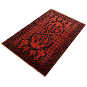 3' x 5' Red Quality Tribal Baluch Rug