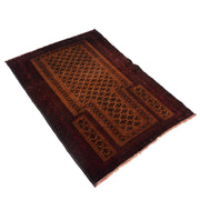 3' x 4' Merigold Orange Quality Tribal Baluch Rug