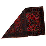 3' x 5' Rose Red Quality Tribal Baluch Rug