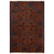 3' x 5' Blue Quality Tribal Baluch Rug