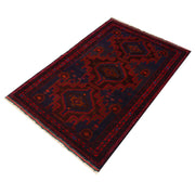 3' x 5' Royal Blue Quality Tribal Baluch Rug