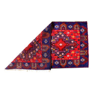 3' x 5' Rose Red Quality Tribal Baluch Rug