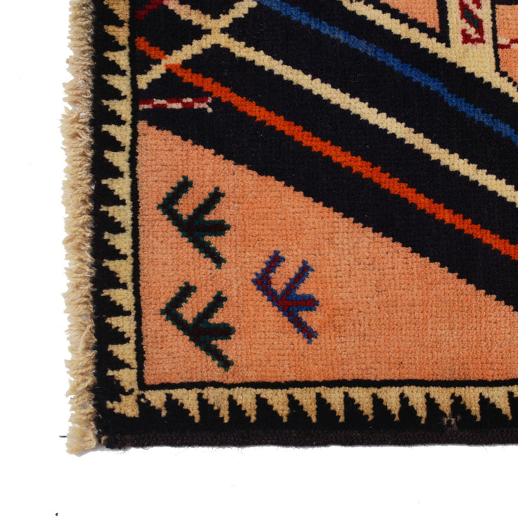 3' x 5' Multi-Color Quality Tribal Baluch Rug