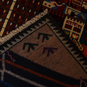 3' x 5' Multi-Color Quality Tribal Baluch Rug