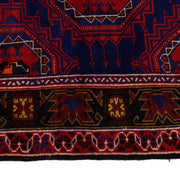 4' x 6' Navy Blue Quality Tribal Baluch Rug